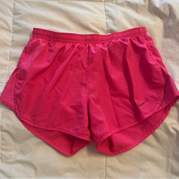 Nike Dri-Fit Hot Pink Running Shorts - Picture 1 of 3